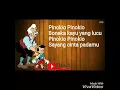 Download Lagu Lirik Lagu Anak - Pinokio - Christina