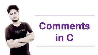 Comments in C Programming Language