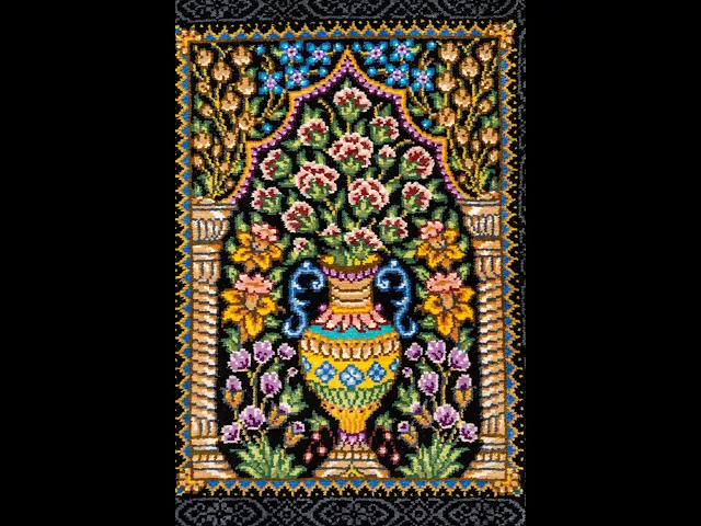 バゲルザデ工房「美の黒」パネルデザイン 61×101cm (ID12010)