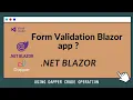 Blazor How Validation use in submit form