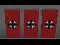 WW2 German nazi flag in minecraft bedrock edition part 35