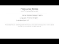How to pronounce Barbara Siggers Franklin American - PronounceNames com