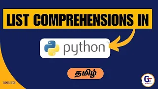List Comprehensions Tamil Python Python Tutorial in Tamil