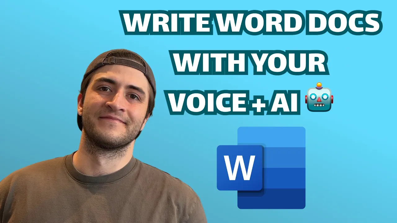 Voice Typing in Microsoft Word