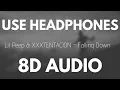 Lagu Lil Peep \u0026 XXXTENTACION - Falling Down (8D AUDIO)