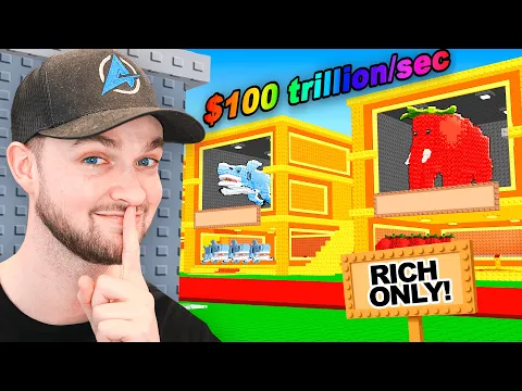 Video Thumbnail: I Snuck into a RICH ONLY SERVER in Steal a Brainrot!
