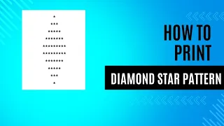 Learn to Code a Diamond Star Pattern in Java - Step-by-Step Tutorial