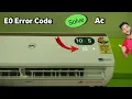 Bpl ac E0 error code E0 error code