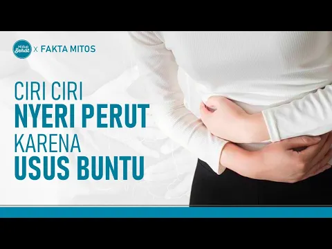 Ini Penyebab Usus Buntu yang Sebenarnya