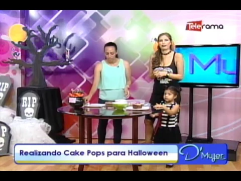 Realizando Cake Pops para Halloween