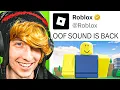 ROBLOX OOF SOUND IS TERUG!