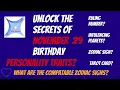 November 29 birt ay personality compatibility