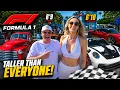 The Tallest Woman at Formula 1 Miami