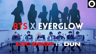 Download BTS X EVERGLOW - MIC Drop is Dun (MIC Drop / Dun Dun) MP3