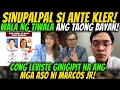 PUNTO POR PUNTONG SINAGOT SI ANTE KLER! LEVISTE TINAKOT NG MGA ASO NI MARCOS JR?