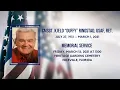 Memorial Service for CMSgt Kjeld Duffy Ringstad USAF Ret