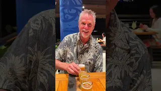 We celebrated our 20 year anniversary at the Maui Brewing Company Reastaurant￼ in Kaanapali Beach