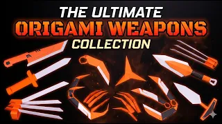AMAZING! ORIGAMI PAPER NINJA WEAPONS
