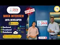 Crack Your First Java Interview Fresher Mock Interview by Mr Kiran Jadhav