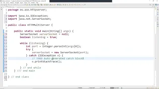 Java Zoom Lab 11 Java Networking Programming - TCP Socket