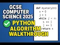 Beginners Tutorial GCSE Computer Science 2025 - 8 Mark Python Question Walkthrough EXAM TECHNIQUE