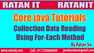 Collections Framework Reading Data from Collection classes lambda method reference