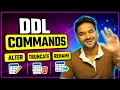 SQL Tutorial 2 DDL Commands Alter Rename Truncate