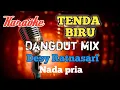 Tenda biru - Desy Ratnasari karaoke dangdut mix nada pria