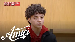 Amici 25 - Il colloquio di Lorenzo con la prof Cuccarini