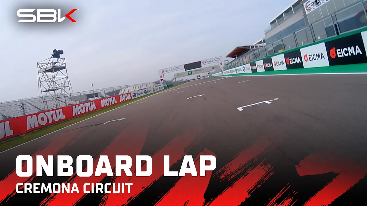 ONBOARD LAP: Discover the way to master Cremona 🔍 | 2026 #ItalianWorldSBK 🇮🇹