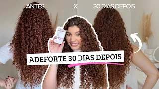 ADEFORTE 30 DIAS DEPOIS: Como está meu cabelo, o que senti de diferença | por Jessica Melo