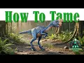 Ark Survival Ascended Ragnarok Oviraptor Taming Easy