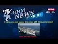 Lagu Irã ameaçou com ataque de drone o USS Abraham Lincoln!!!
