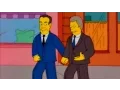 Video di The Simpsons - Bill Clinton and Bob Dole holding hands