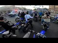 *RAW* POLICE BLITZ 1000+ BIKES HALLOWEEN RIDEOUT!