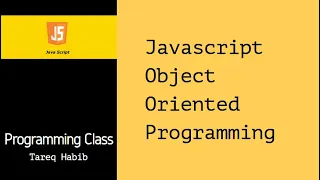 Lesson-14 Javascript Object Oriented Programming - Part 1