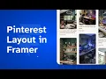 Lagu How to Create Pinterest-Style Layouts in Framer