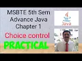 MSBTE 5th SEM Advance Java CHOICE control practical