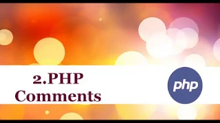 comment out php in html PHP COMMENTS php comment standards