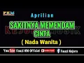 Download Lagu Aprilian - SAKITNYA MEMENDAM CINTA [ Karaoke ] Nada Wanita - Nada Dasar = Bm