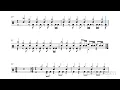The Whole Blue World - Ave Mujica - Drum Sheet