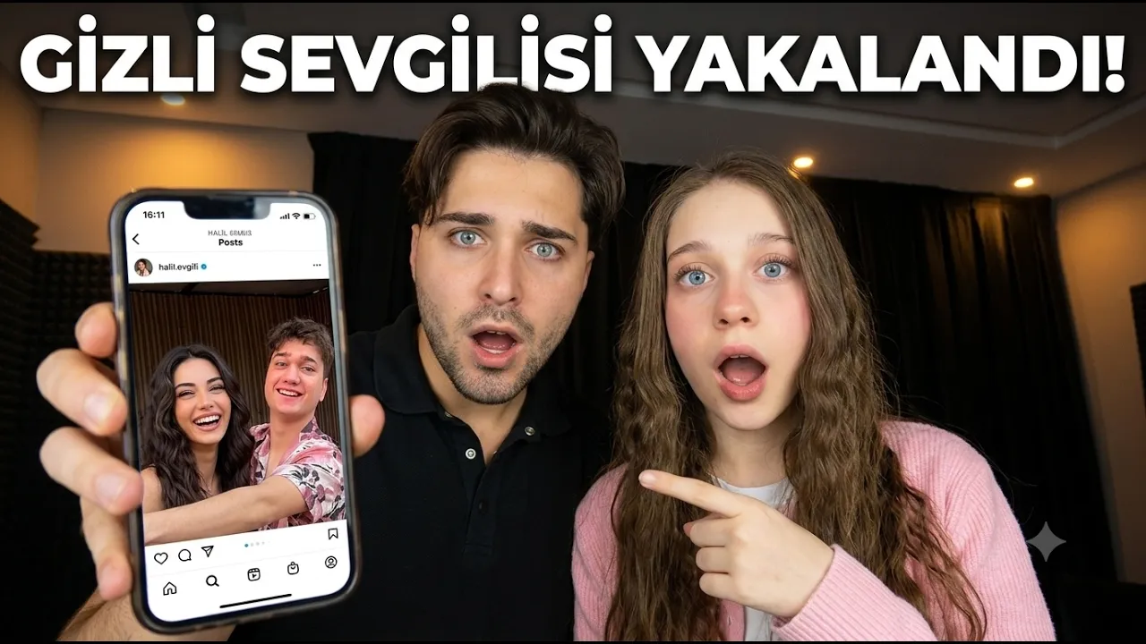 HALİL'İN TELEFONUNU KARIŞTIRDIK ! SEVGİLİSİNİ BULDUK A❤️