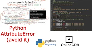 Python AttributeError Ways to avoid