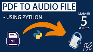 Download How To Convert PDF Into Audio File Using Python | | Project For Beginners MP3