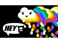 Lagu Hey Bear Sensory - Rainbow  Clouds - Fun Animation and Music