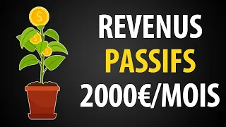 9 Idées de Revenus Passifs à 2000 Euros par Mois