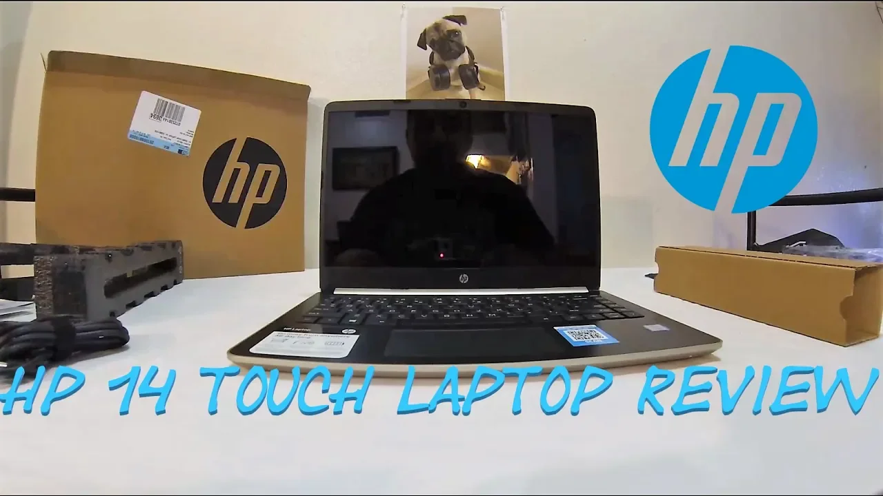 Reviewing The HP 14' Touch Laptop i3 Core 8th Gen (Unboxing)