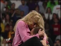Trish Stratus Escaped From Being Driven Through A Table Again