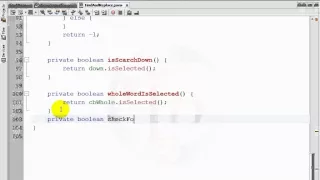 Java Notepad Project Find And Replace -part 12