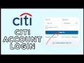 Citi com Login How to Login to Citi com Account 2024
